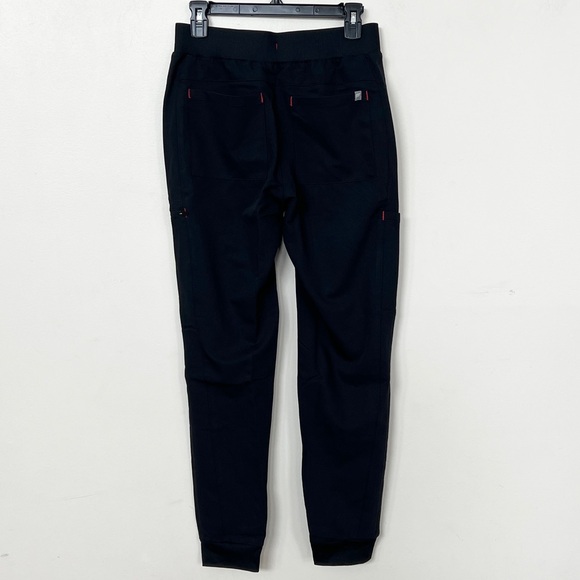 Fabletics Black Joggers with Red Accents - Picture 4 of 11